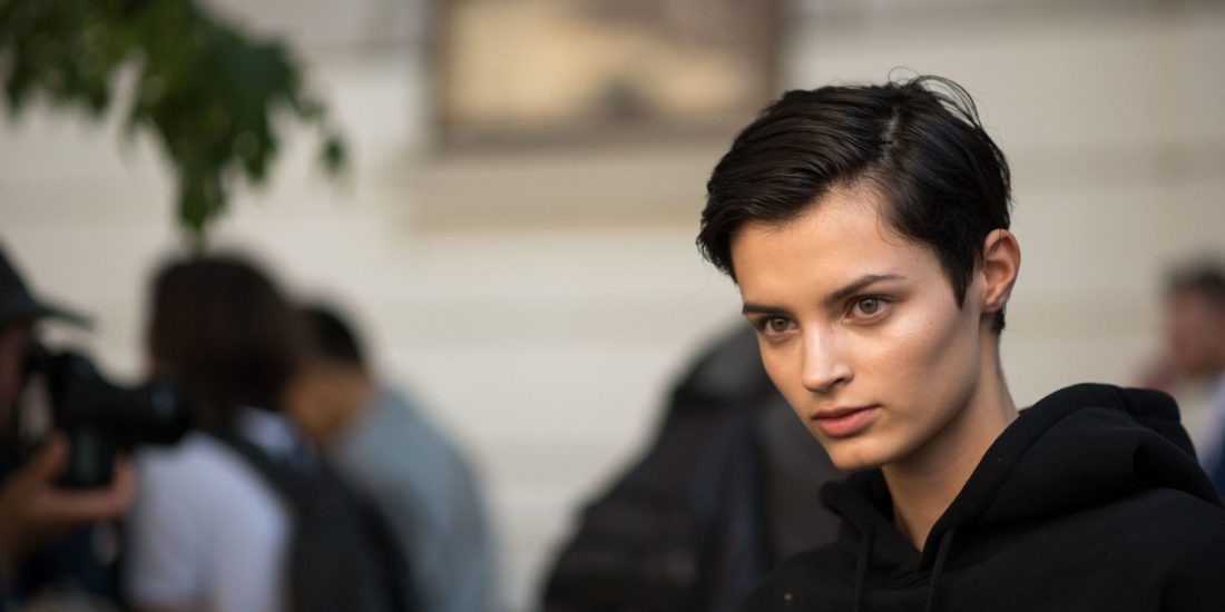 Model Etro Milan Fashion Week Women's SS18