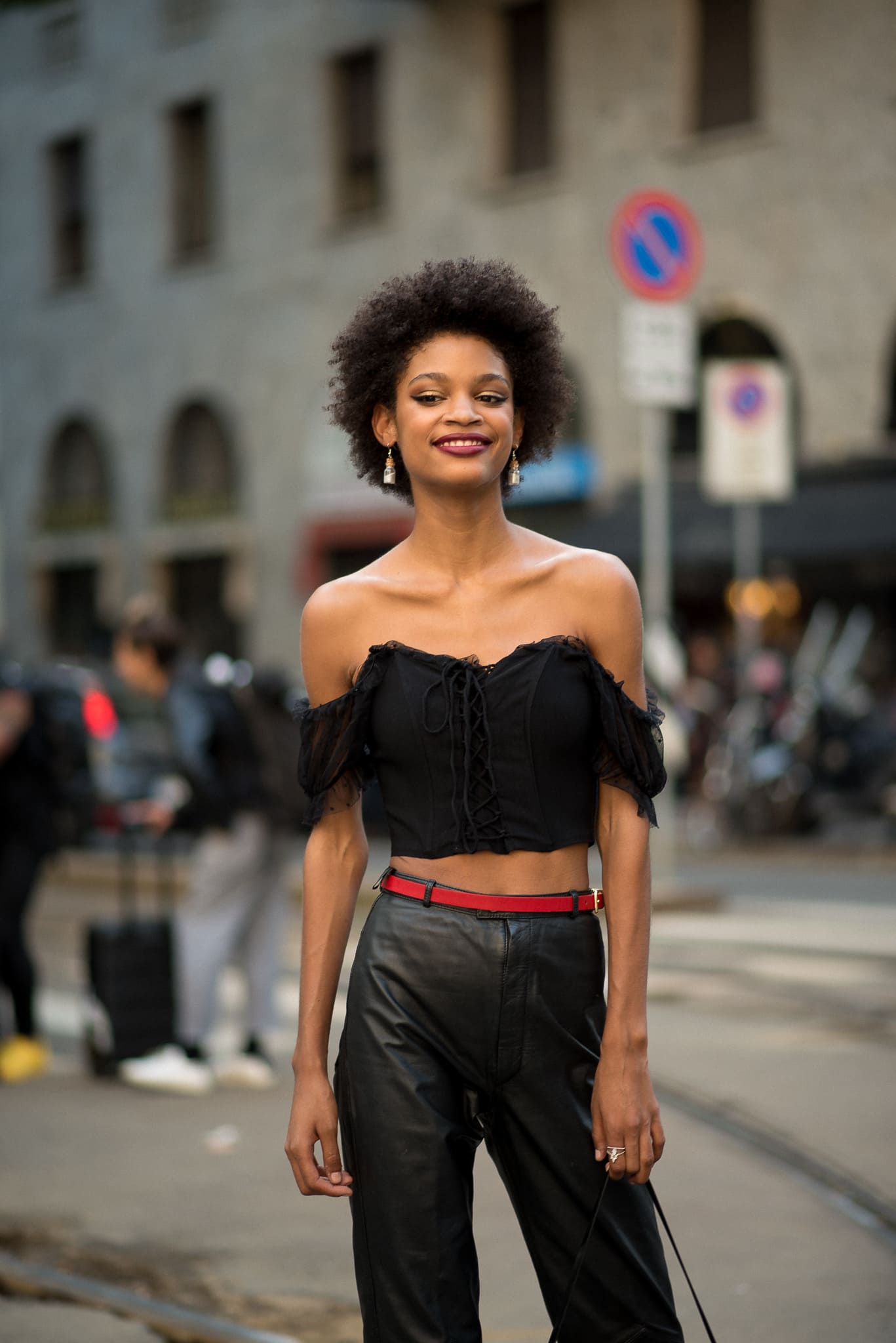 Models Therese Hayes Dolce & Gabbana Milan Fashion Week Women's SS18