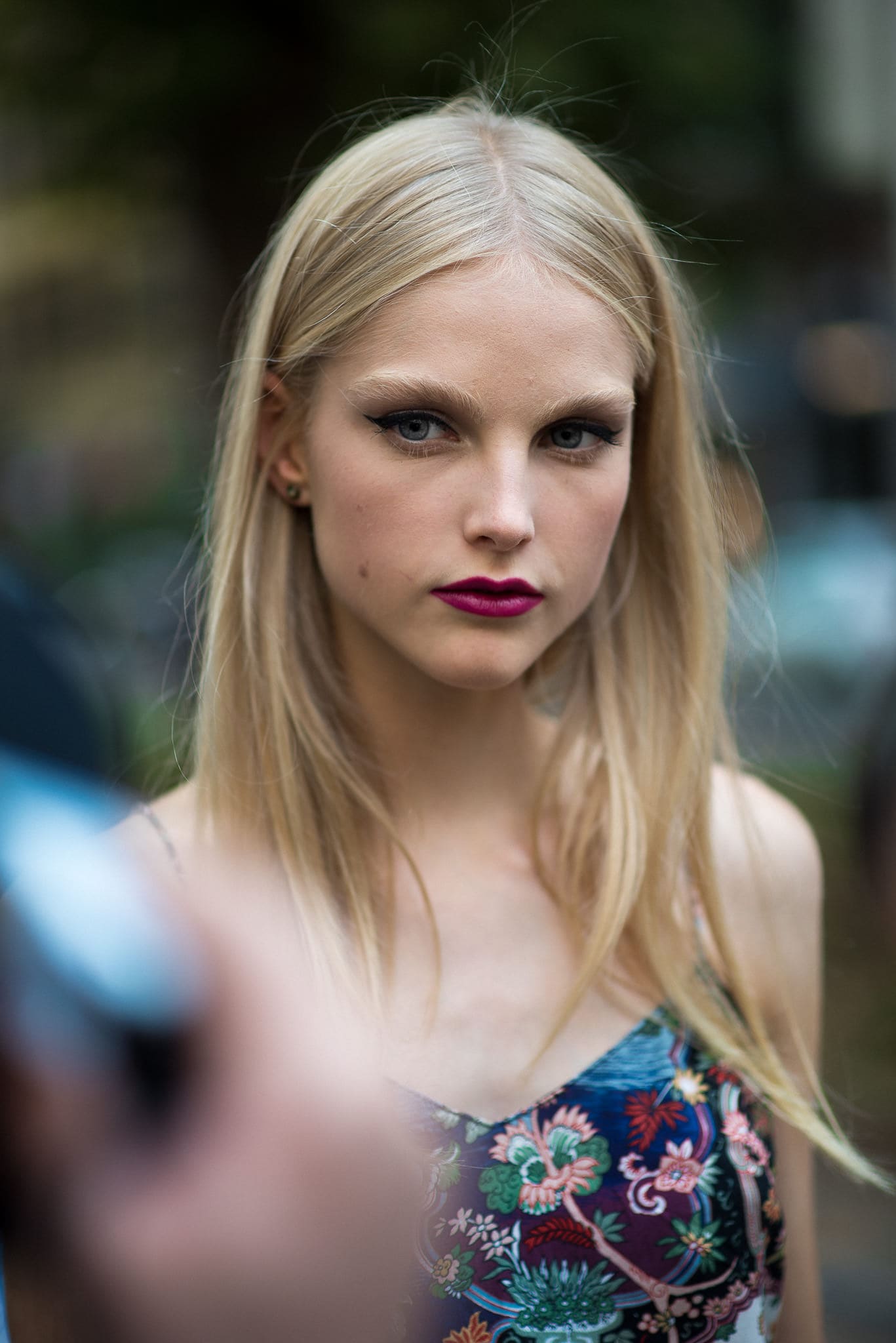 Models Kirin Dejonckheere Dolce & Gabbana Milan Fashion Week Women's SS18