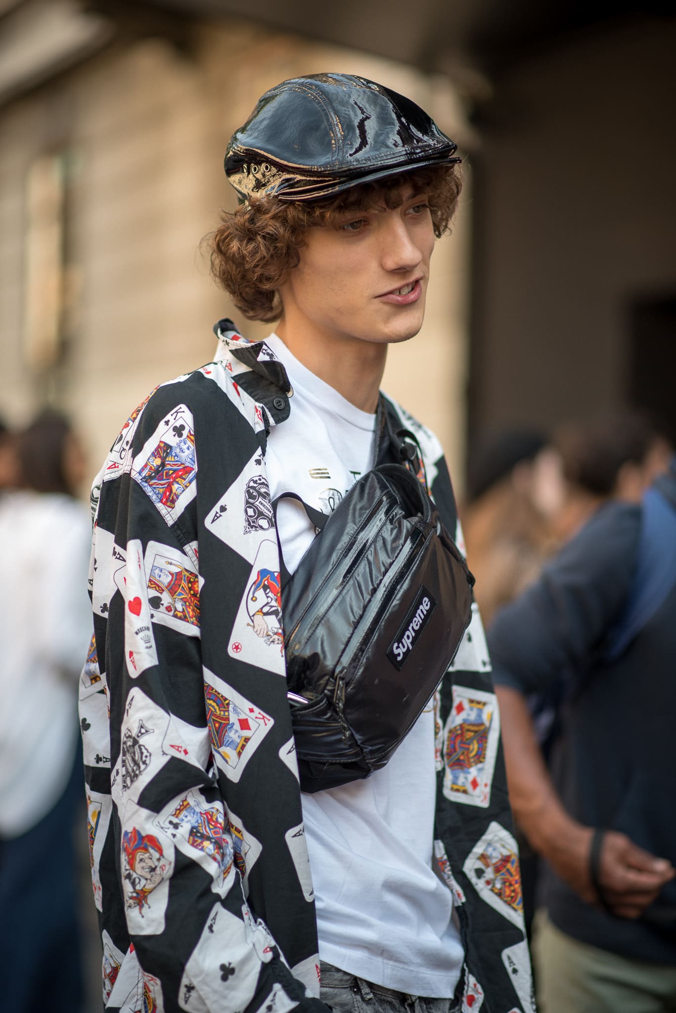 Model Serge Rigvava Gucci Milan