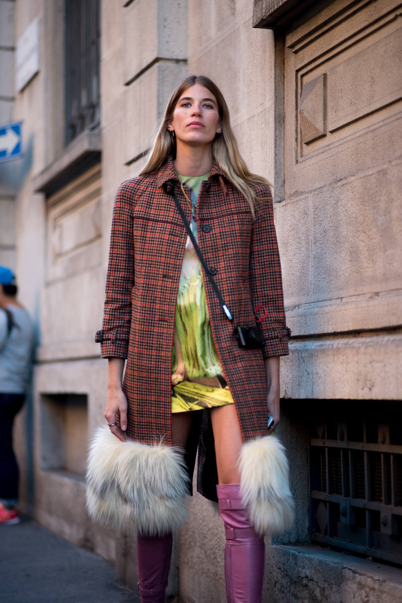 Veronika Heilbrunner at Prada Milan Fashion Week Women's SS18