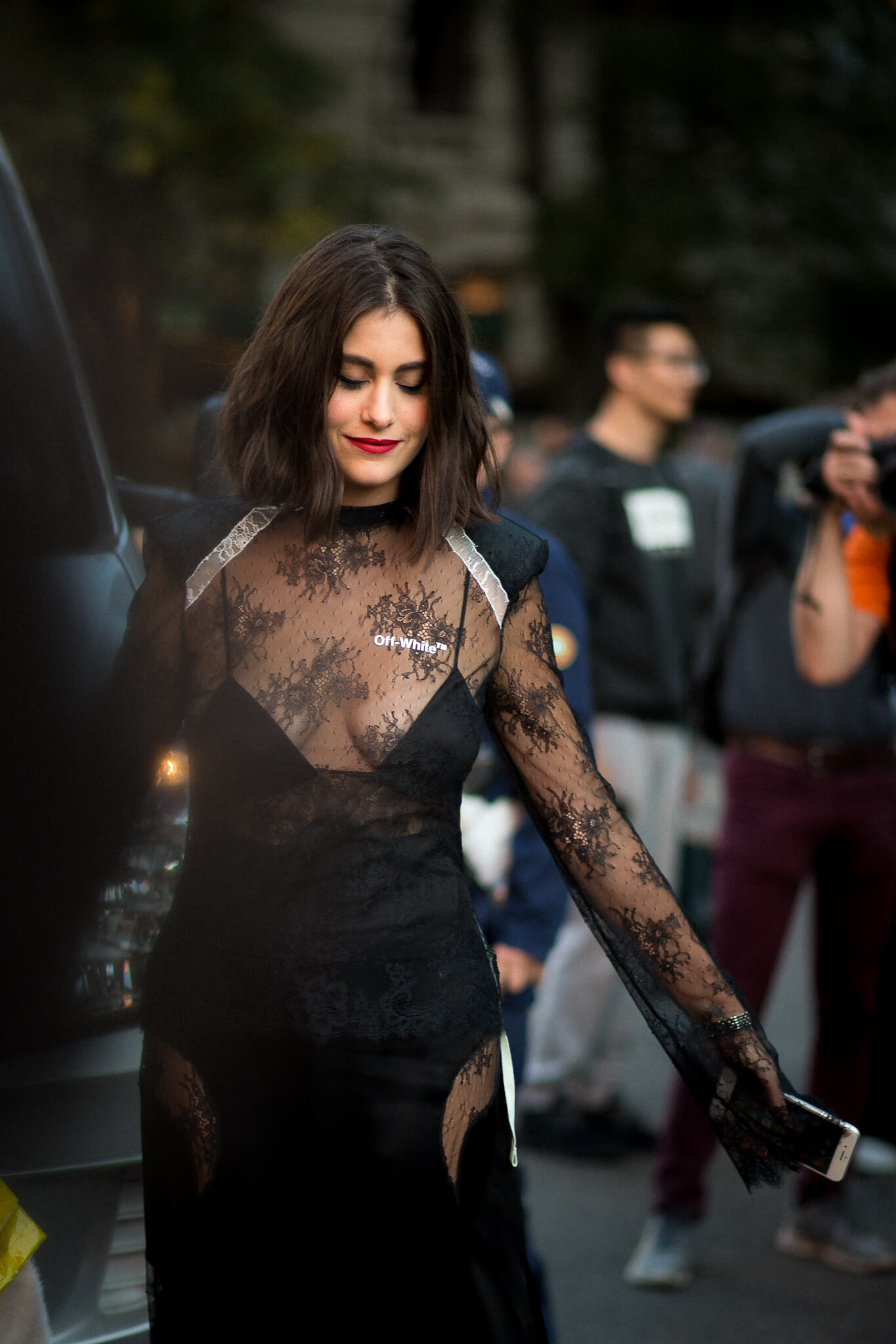 Nour Arida at Prada Milan Fashion Week Women's SS18