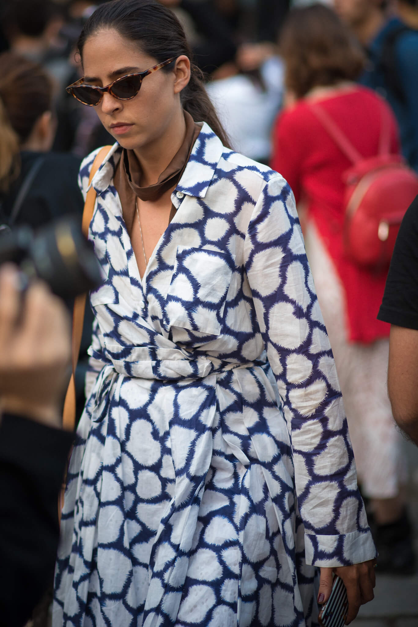 Unknown at Versace Milan Fashion Week Women's SS18