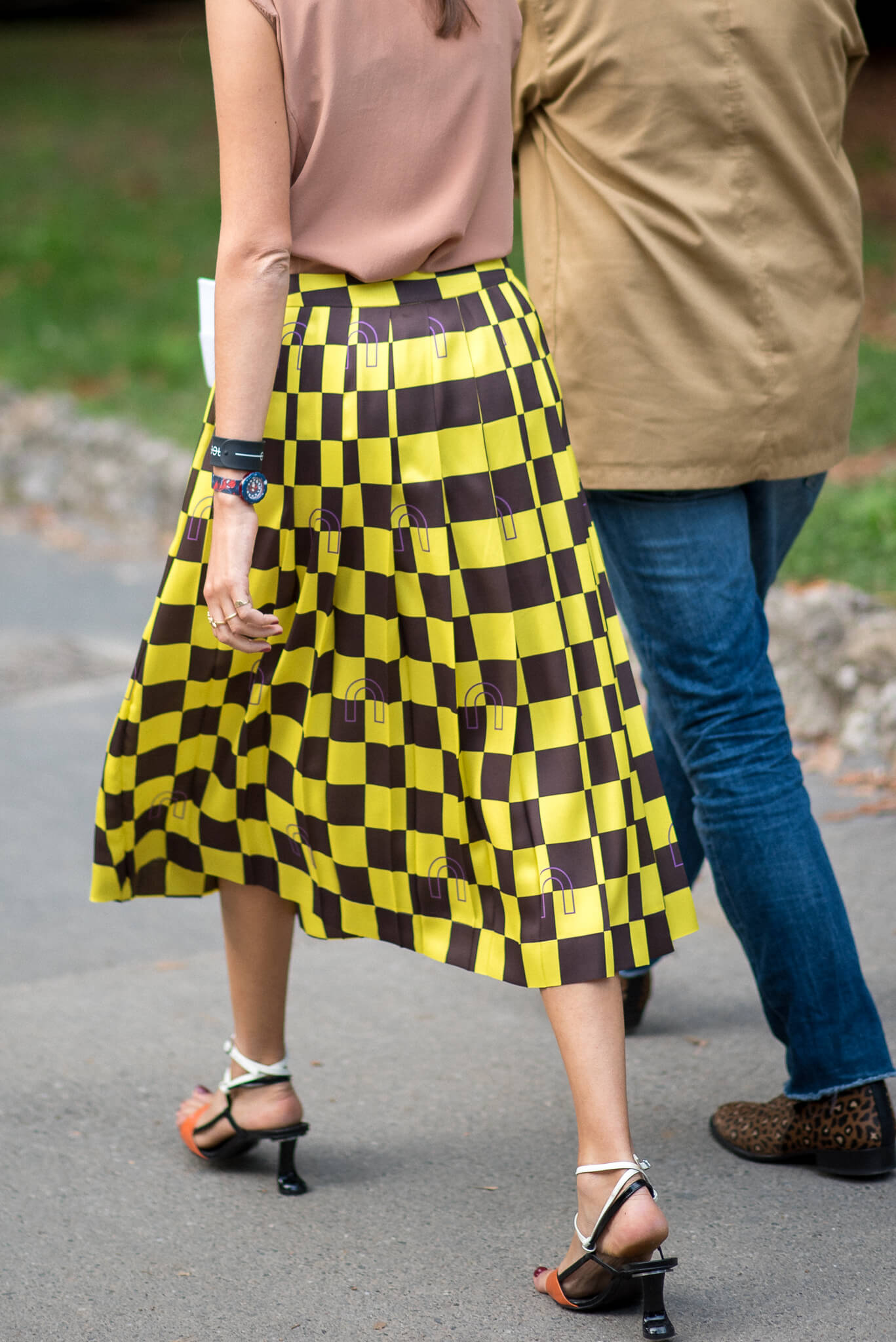 Unknown at Versace Milan Fashion Week Women's SS18
